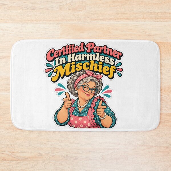 Item preview, Certified Partner In Harmless Mischief designed and sold by NovaToons.