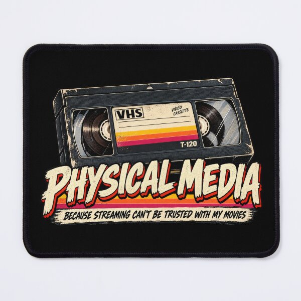 Item preview, Physical Media – Retro VHS Nostalgia designed and sold by DopeyRobot.