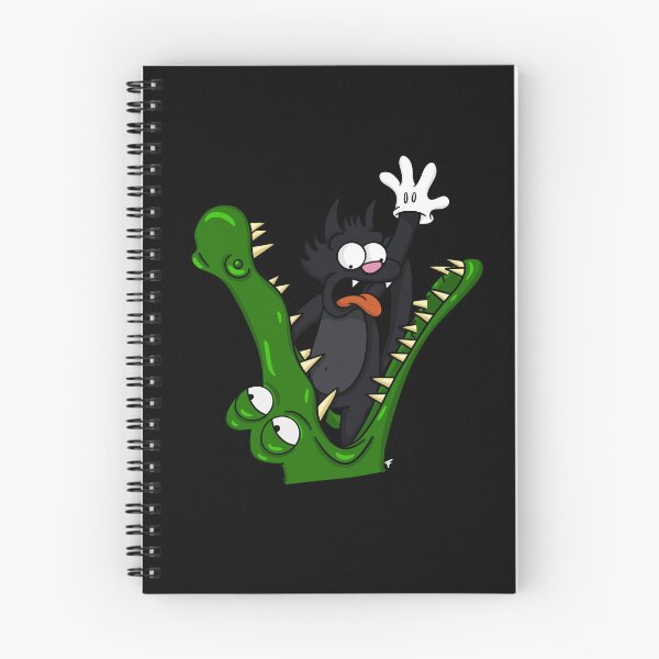 Item preview, Bitey Scratchy - Black Background  designed and sold by The Abysmall.