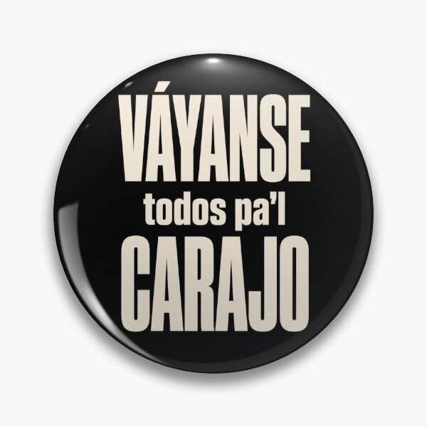 Item preview, Váyanse Todos Pa'l Carajo — Cuban Slang Poster designed and sold by Patria-O-Meme.