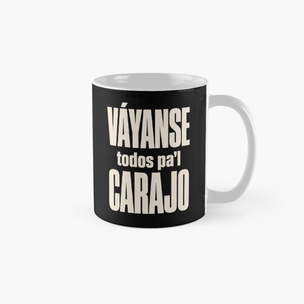 Item preview, Váyanse Todos Pa'l Carajo — Cuban Slang Poster designed and sold by Patria-O-Meme.