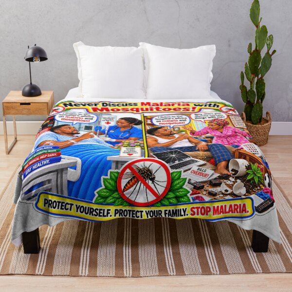 Item preview, Never Discuss Malaria With Mosquitoes! designed and sold by New Wave Artworks & Odds &Ends.