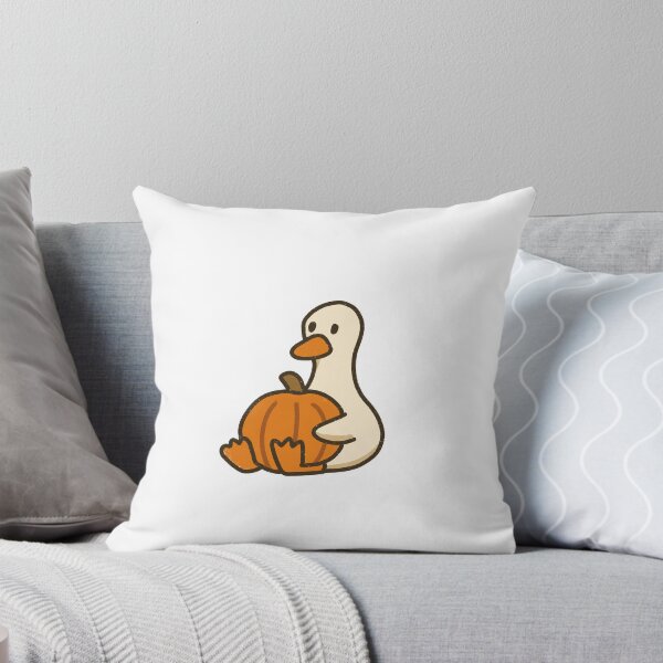 Item preview, Duck with pumpkin  designed and sold by Rosegirlgirl.