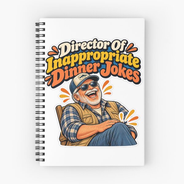 Item preview, Director Of Inappropriate Dinner Jokes designed and sold by NovaToons.