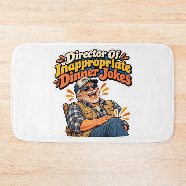 Item preview, Director Of Inappropriate Dinner Jokes designed and sold by NovaToons.