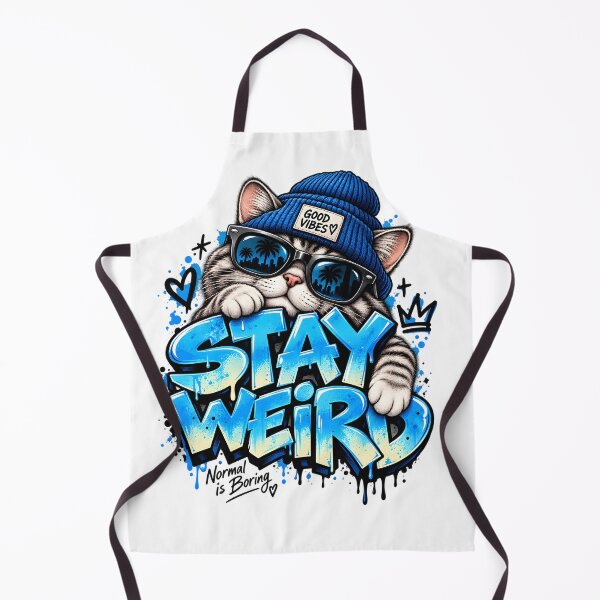Item preview, Stay Weird – Cool Cat Street Style designed and sold by TinyWeird.