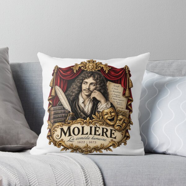 Item preview, Molière — La Comédie Humaine designed and sold by Past in Threads.