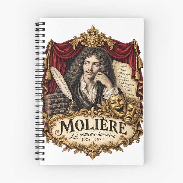 Item preview, Molière — La Comédie Humaine designed and sold by Past in Threads.