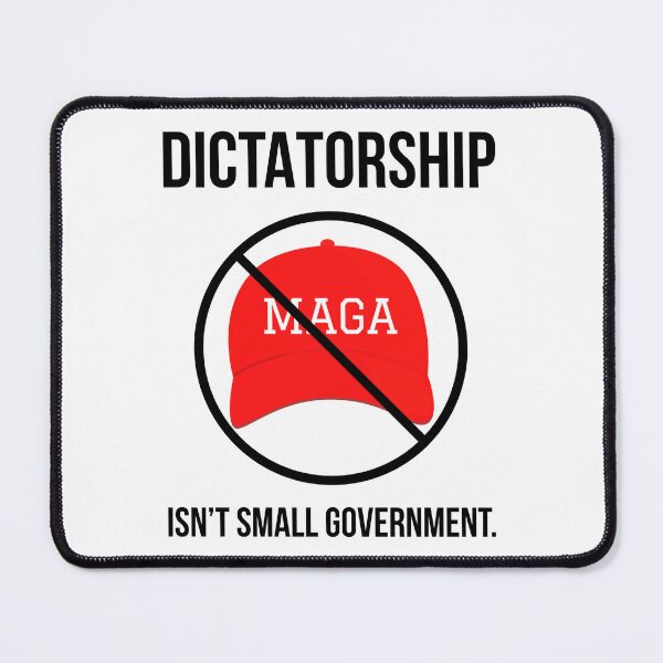 Item preview, Dictatorship isn’t small government.  designed and sold by Rachel the Artist .