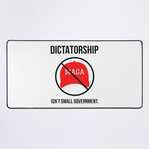 Item preview, Dictatorship isn’t small government.  designed and sold by Rachel the Artist .