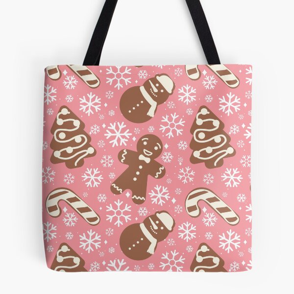 Item preview, Cute Christmas Gingerbread Cookies in Candy Pink designed and sold by YesterdayColl.