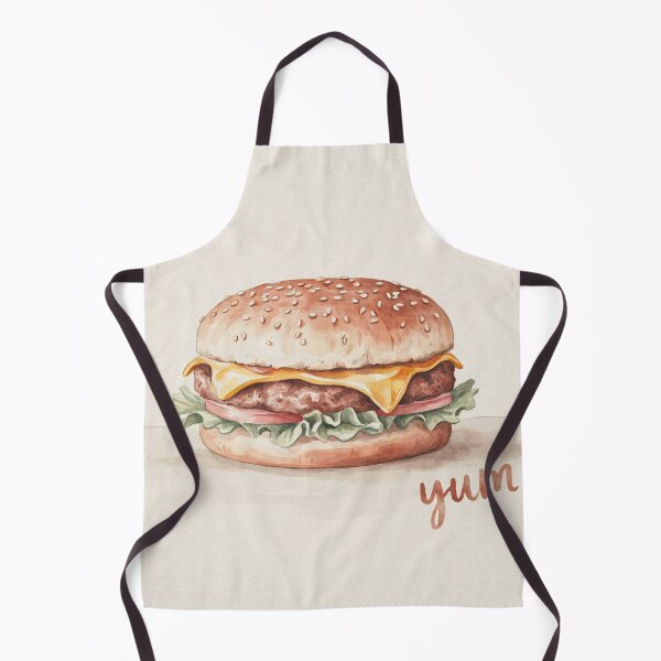 Item preview, Vintage Watercolor Cheeseburger Food Quote Art Vector designed and sold by Shutter-Dragon.