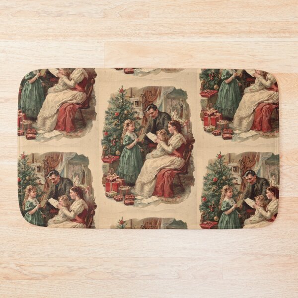 Item preview, Vintage Victorian Christmas card designed and sold by MendaciousMina.