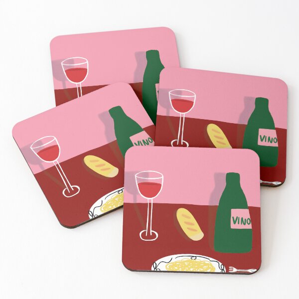 Item preview, poster vino & pasta designed and sold by Kasia1987t.