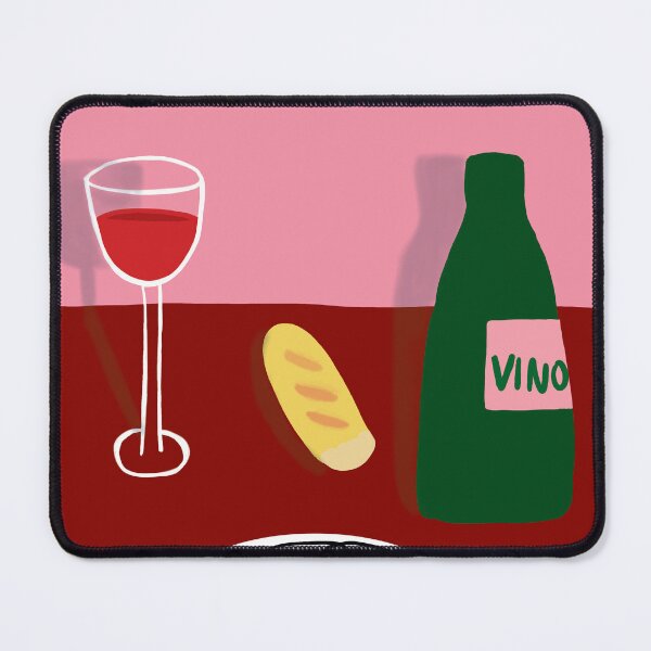 Item preview, poster vino & pasta designed and sold by Kasia1987t.