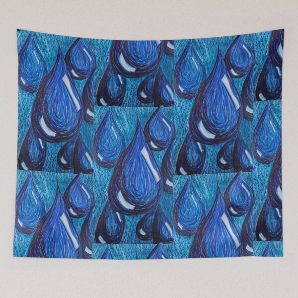 Item preview, Tears of Blue designed and sold by DancingCreek.