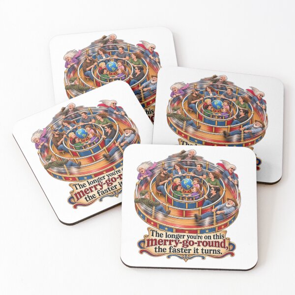 Item preview, Merry-go-round turns faster the longer you're on it designed and sold by purrtees.
