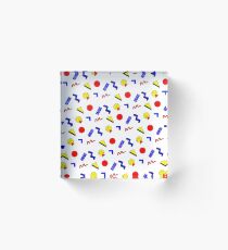 emma chamberlain inspired design Acrylic Block