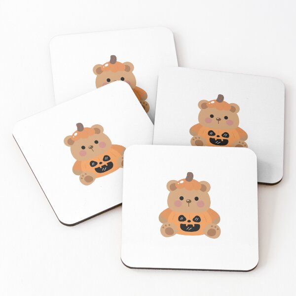 Item preview, Teddy bear with pumpkin  designed and sold by Rosegirlgirl.