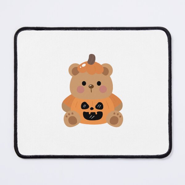 Item preview, Teddy bear with pumpkin designed and sold by Rosegirlgirl.