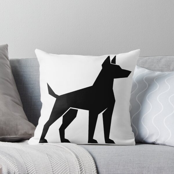 Item preview, Geometric Alert Dog Silhouette designed and sold by matybrak.