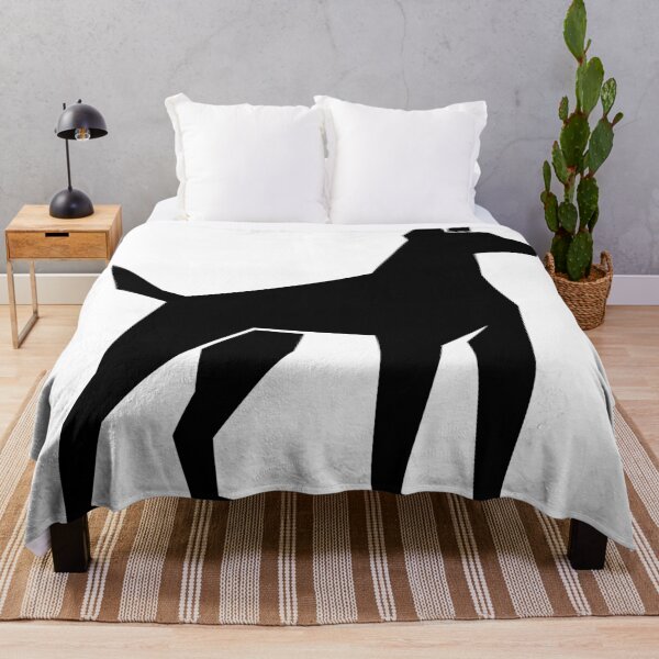 Item preview, Geometric Alert Dog Silhouette designed and sold by matybrak.