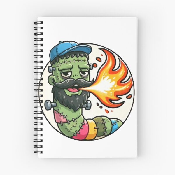 Item preview, Frankenstein Bearded Fireworm Halloween designed and sold by BeardedFireworm.