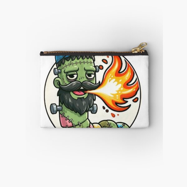 Item preview, Frankenstein Bearded Fireworm Halloween designed and sold by BeardedFireworm.