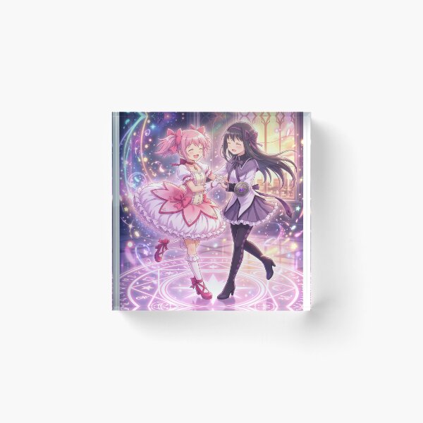 Item preview, Madoka And Homura Dancing designed and sold by Magimel.