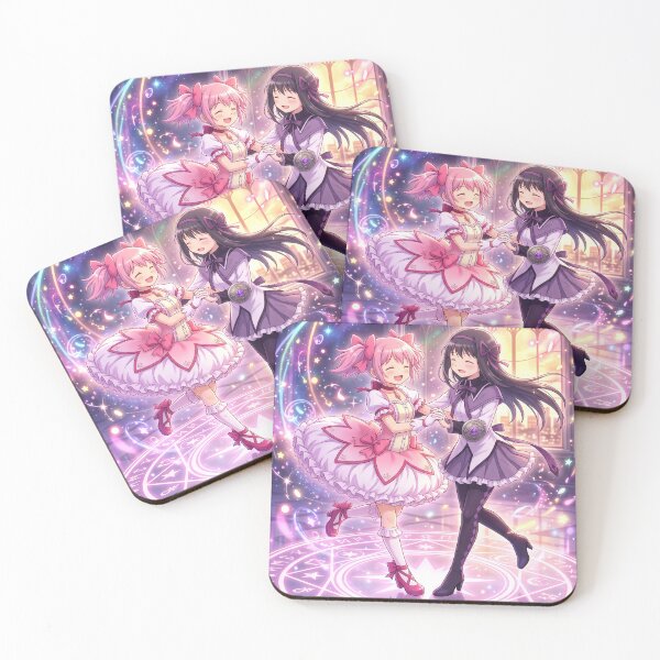 Item preview, Madoka And Homura Dancing designed and sold by Magimel.