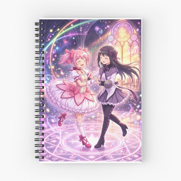 Item preview, Madoka And Homura Dancing designed and sold by Magimel.