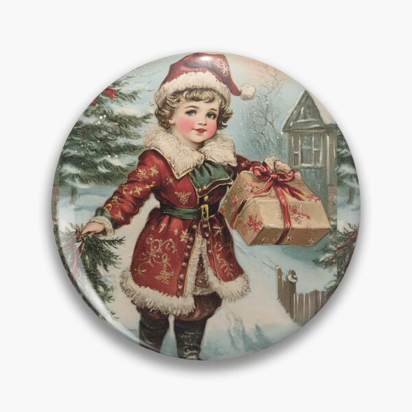 Item preview, Vintage Victorian Christmas card designed and sold by MendaciousMina.