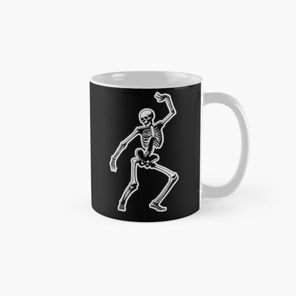 Item preview, Funny Skeleton Dancing To The Floor - Gothic designed and sold by Lady-K-.