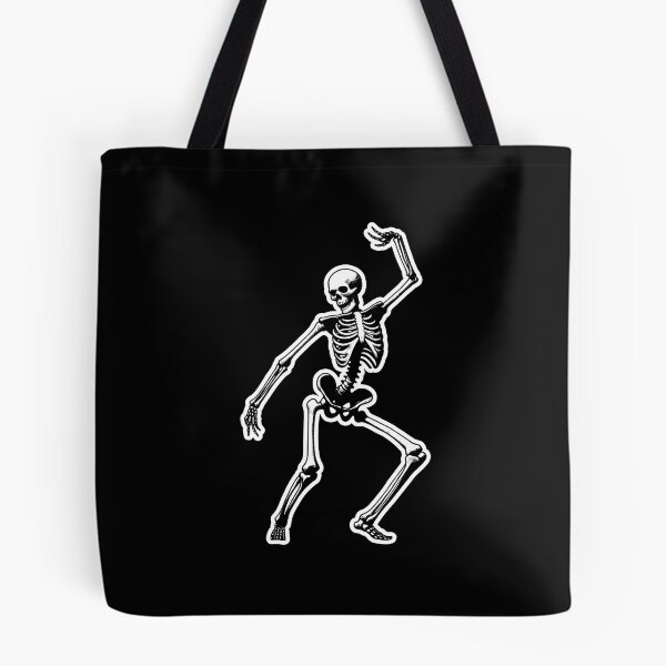 Item preview, Funny Skeleton Dancing To The Floor - Gothic designed and sold by Lady-K-.