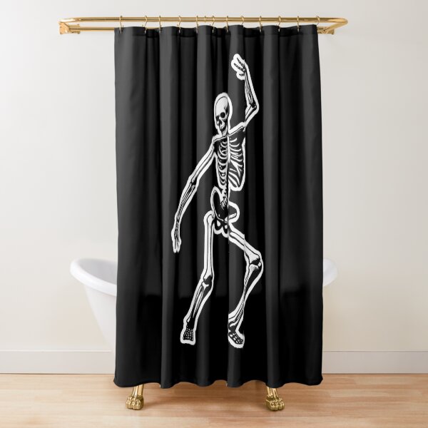 Item preview, Funny Skeleton Dancing To The Floor - Gothic designed and sold by Lady-K-.