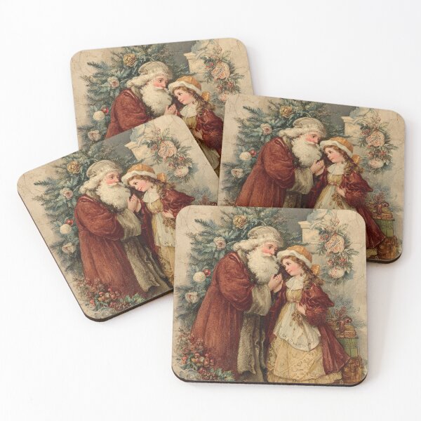 Item preview, Vintage Victorian Christmas card designed and sold by MendaciousMina.