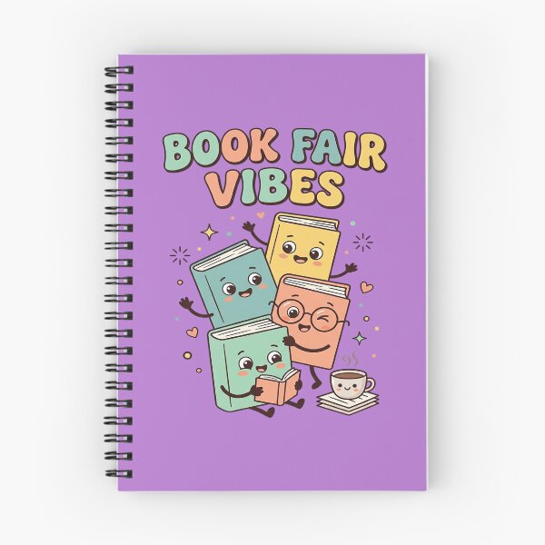 Item preview, Book Fair Vibes – Cute Bookish Friends. designed and sold by Endless7Art.