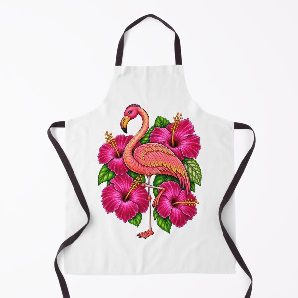 Item preview, Tropical Flamingo & Hibiscus Flowers  designed and sold by PeanutGalSean.