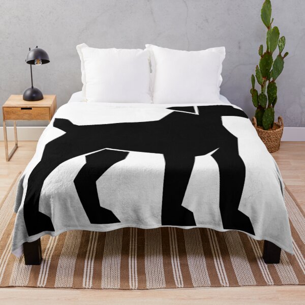 Item preview, Geometric Strong Dog Silhouette designed and sold by matybrak.