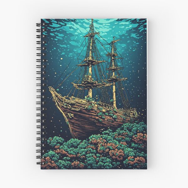Item preview, under water ship designed and sold by DMNDLittle.