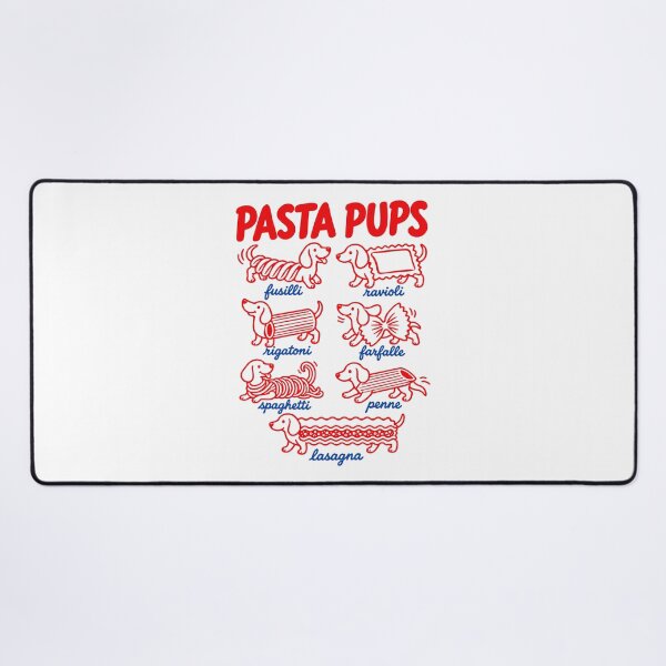 Item preview, Pasta Pups Pasta Perfetta Pasta Pesto Spagetti Lasanga Italian Food Dog Humor designed and sold by gunaone-design.