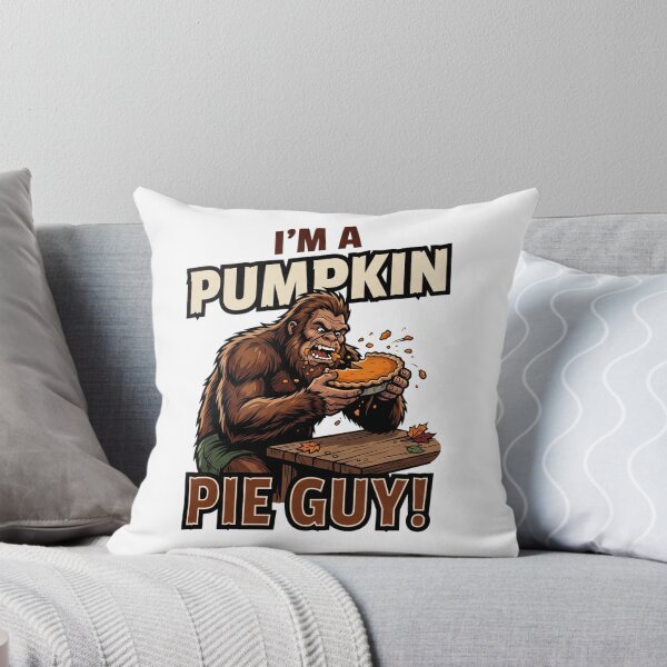 Item preview, Bigfoot Pumpkin Pie Guy - Funny Halloween Sasquatch Design designed and sold by Spank My Yeti.