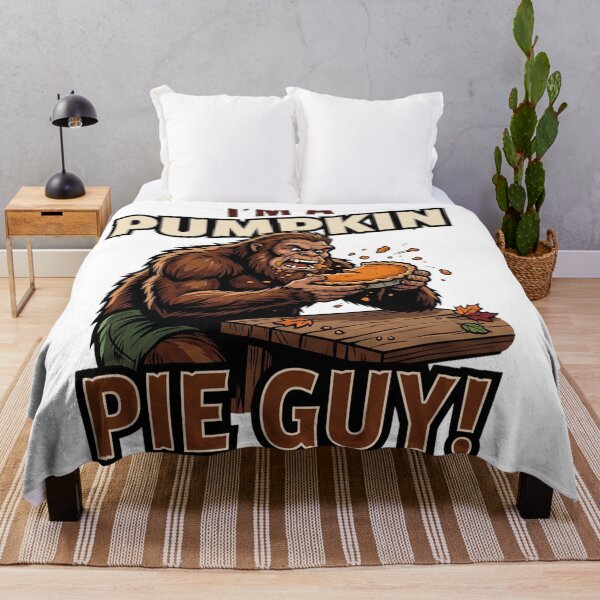 Item preview, Bigfoot Pumpkin Pie Guy - Funny Halloween Sasquatch Design designed and sold by Spank My Yeti.