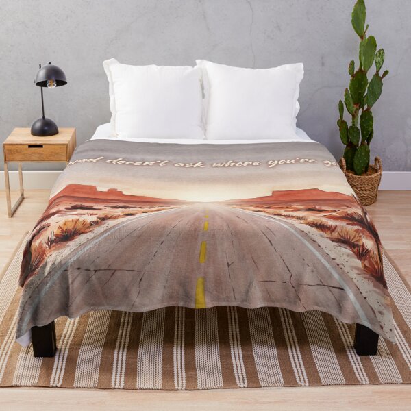 Item preview, Vintage Watercolor Desert Highway Travel Quote Art Vector designed and sold by Shutter-Dragon.
