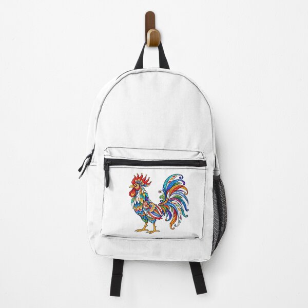 Item preview, Colorful Bohemian Rooster Art  designed and sold by PeanutGalSean.