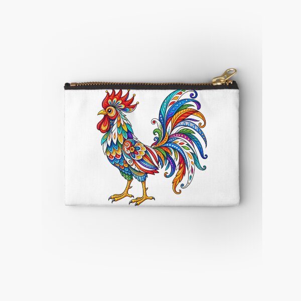 Item preview, Colorful Bohemian Rooster Art  designed and sold by PeanutGalSean.