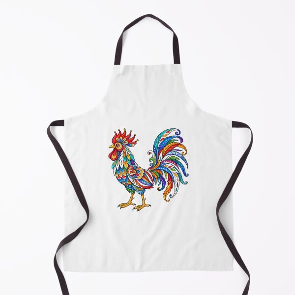 Item preview, Colorful Bohemian Rooster Art  designed and sold by PeanutGalSean.