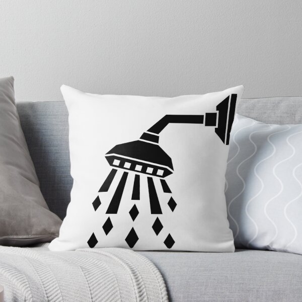 Item preview, Geometric Shower Head and Water Drops designed and sold by matybrak.