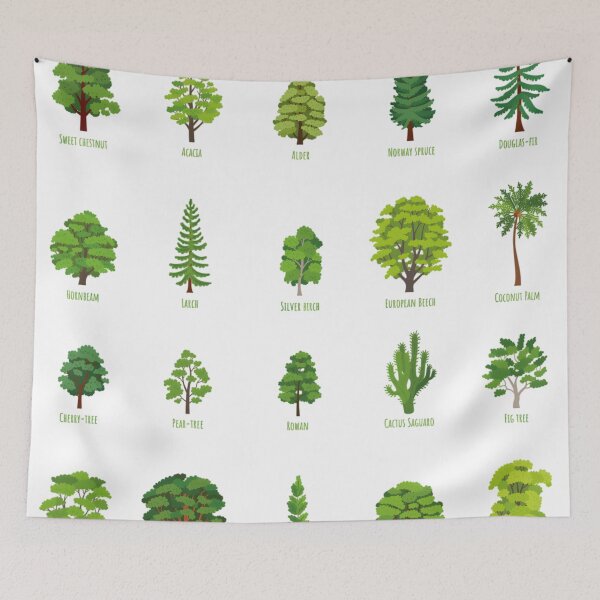 Item preview, Identification Guide Forest Trees Species Educational Tree designed and sold by VISIONSTURME.