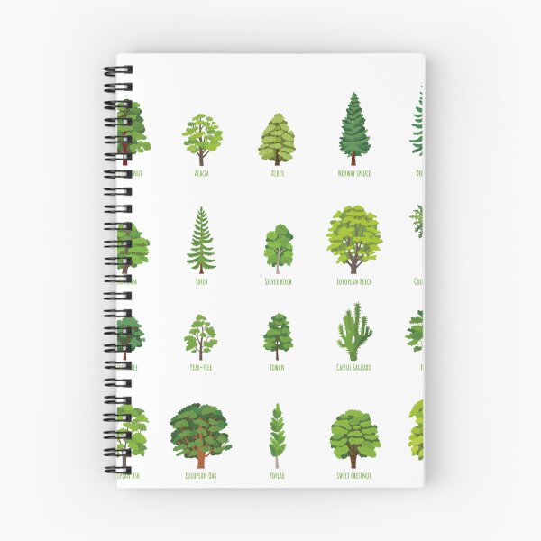 Item preview, Identification Guide Forest Trees Species Educational Tree designed and sold by VISIONSTURME.